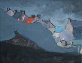 Voir Lumieres dans le Cotentin - 5F - huile sur toile